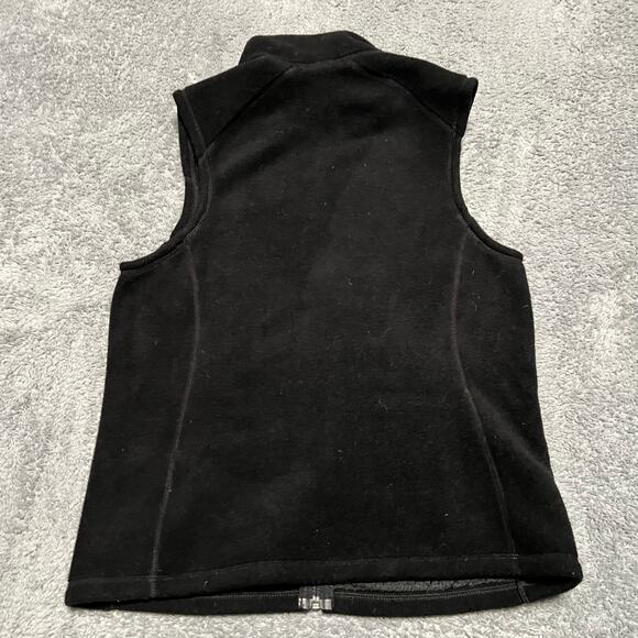 Patagonia Synchilla Vest Womens Medium Fleece Zip Outdoors Hiking Black - Picture 3 of 7